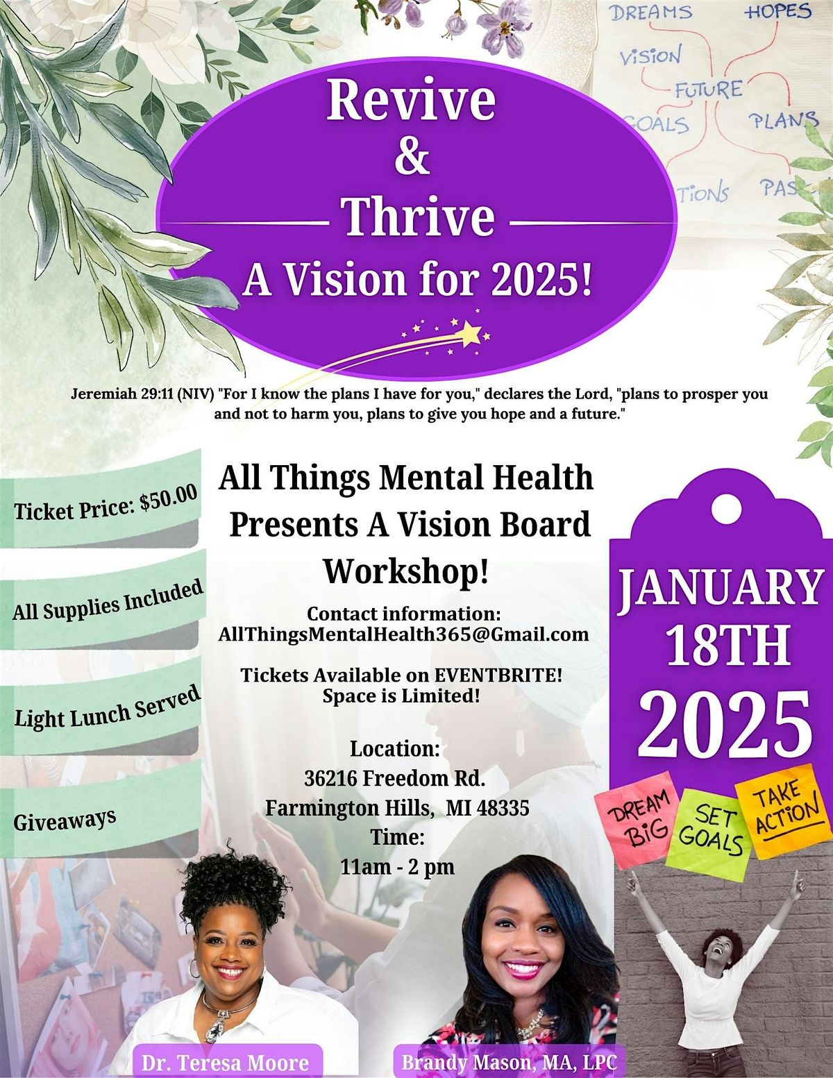 Revive & Thrive: A Vision for 2025!