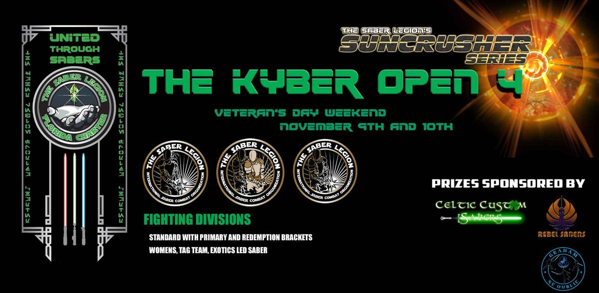 Kyber Open IV - A Suncrusher Series Event