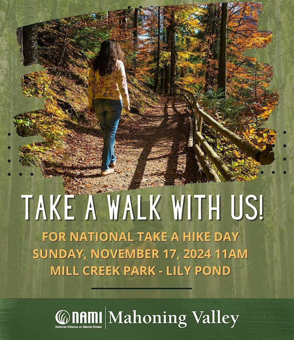 FREE  Community Wellness Walk to Celebrate National Take a Hike Day!