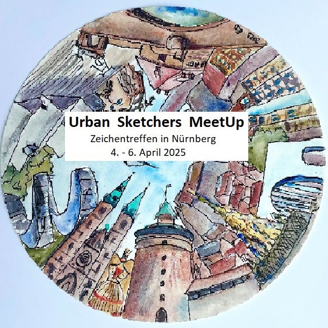 Urban Sketchers Meetup in N\u00fcrnberg