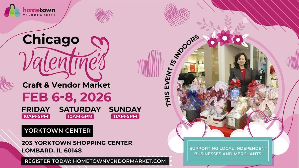 Chicago Valentine\u2019s Craft & Vendor Market