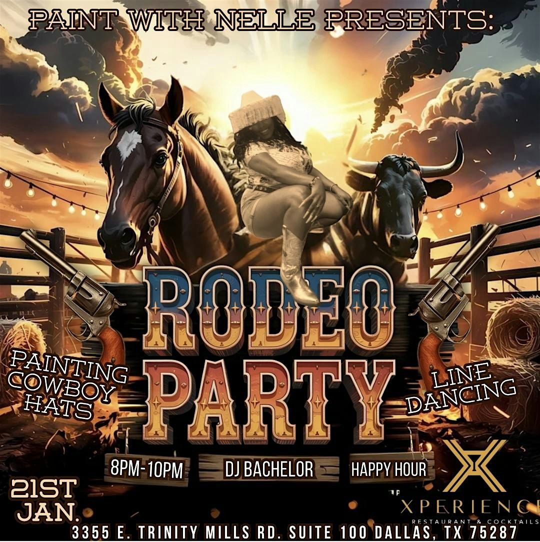 Rodeo Cowboy Hat Painting Class