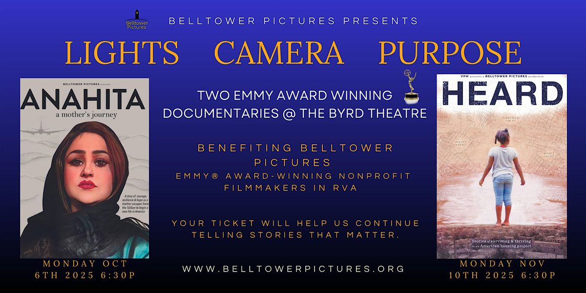 Lights   Camera   Purpose   "Anahita"   Emmy Winning Documentary (2024)