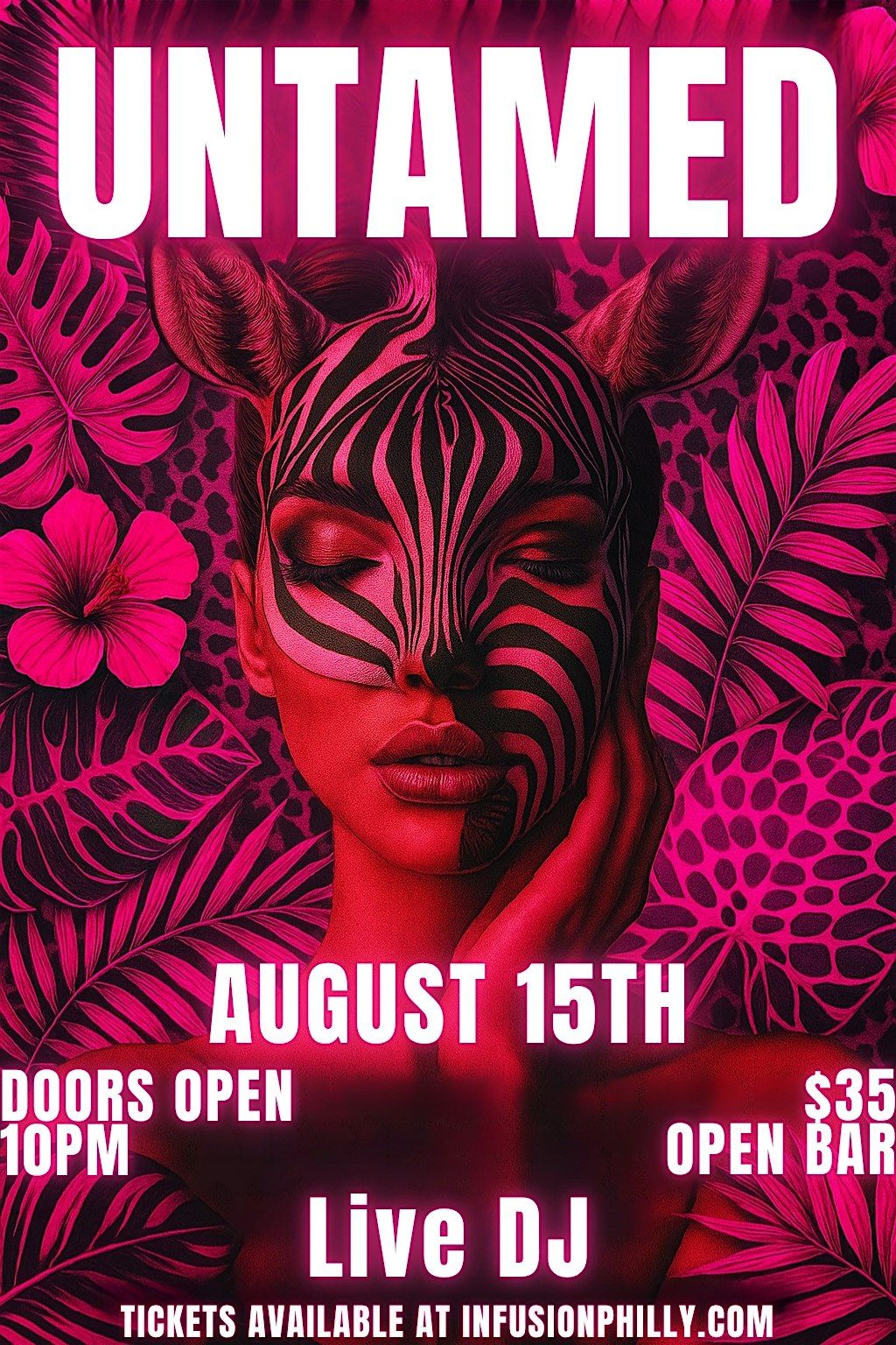 Fridays UNTAMED: Jungle Theme Party with Open Bar