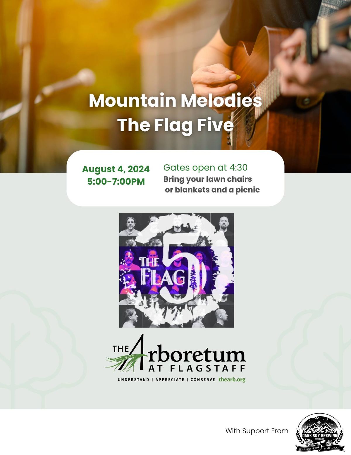 Mountain Melodies presents The Flag Five at The Arboretum