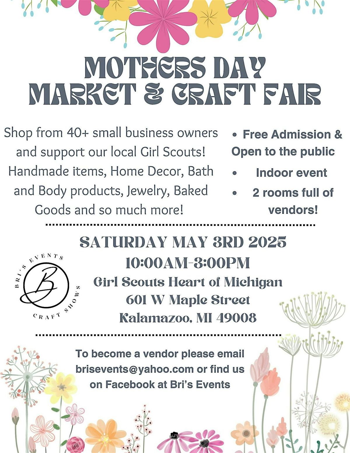 Mother's Day Market and Craft Fair