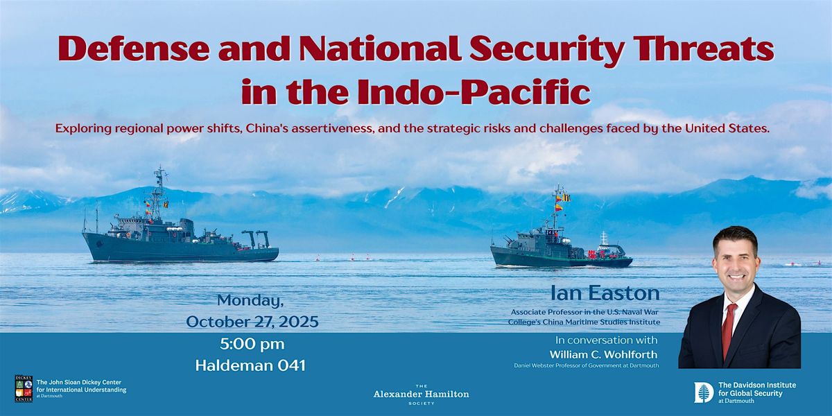 Defense and National Security Threats in the Indo-Pacific