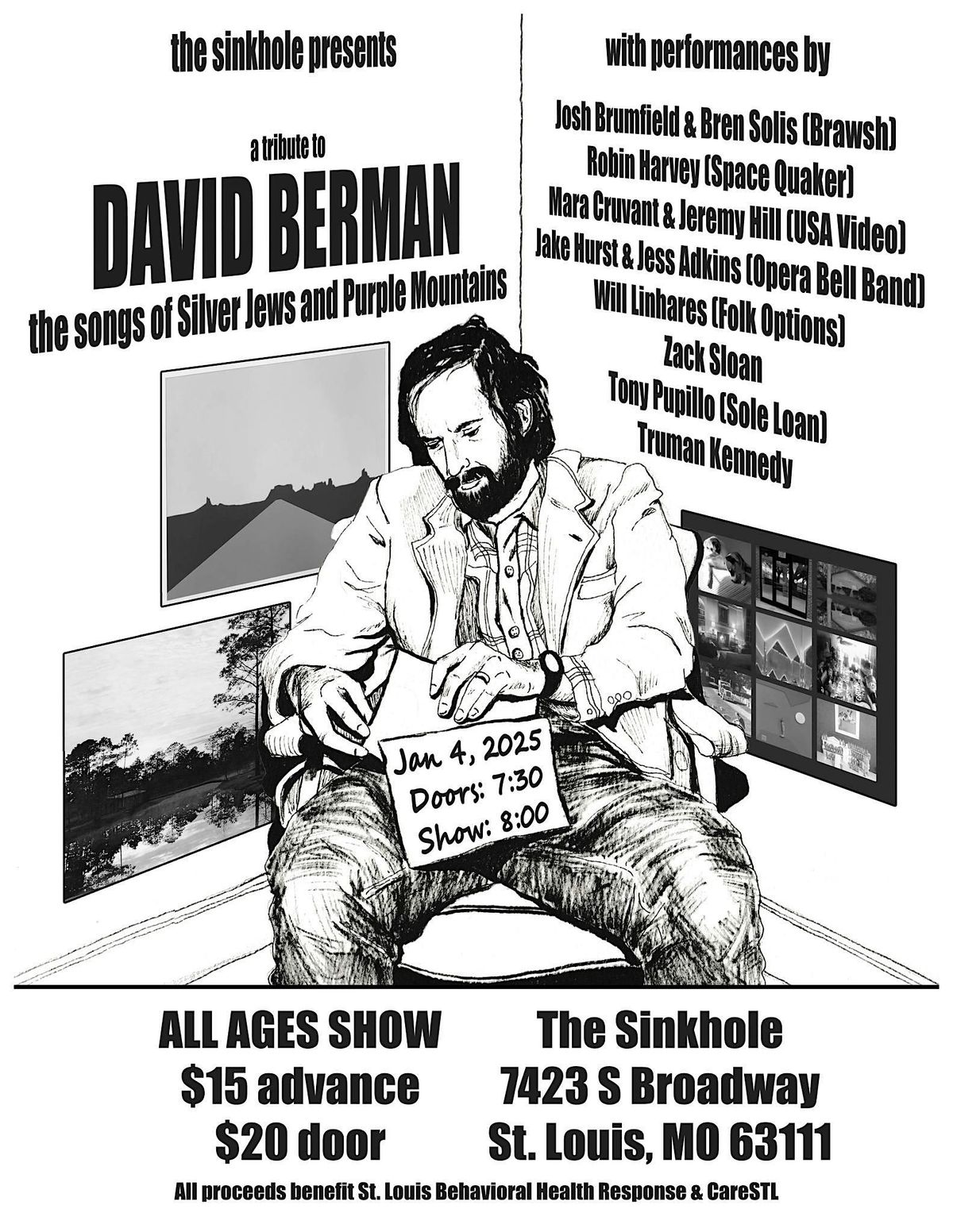 A Tribute to David Berman:The Songs of the Silver Jews and Purple Mountains