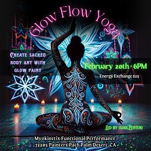 Glow flow yoga