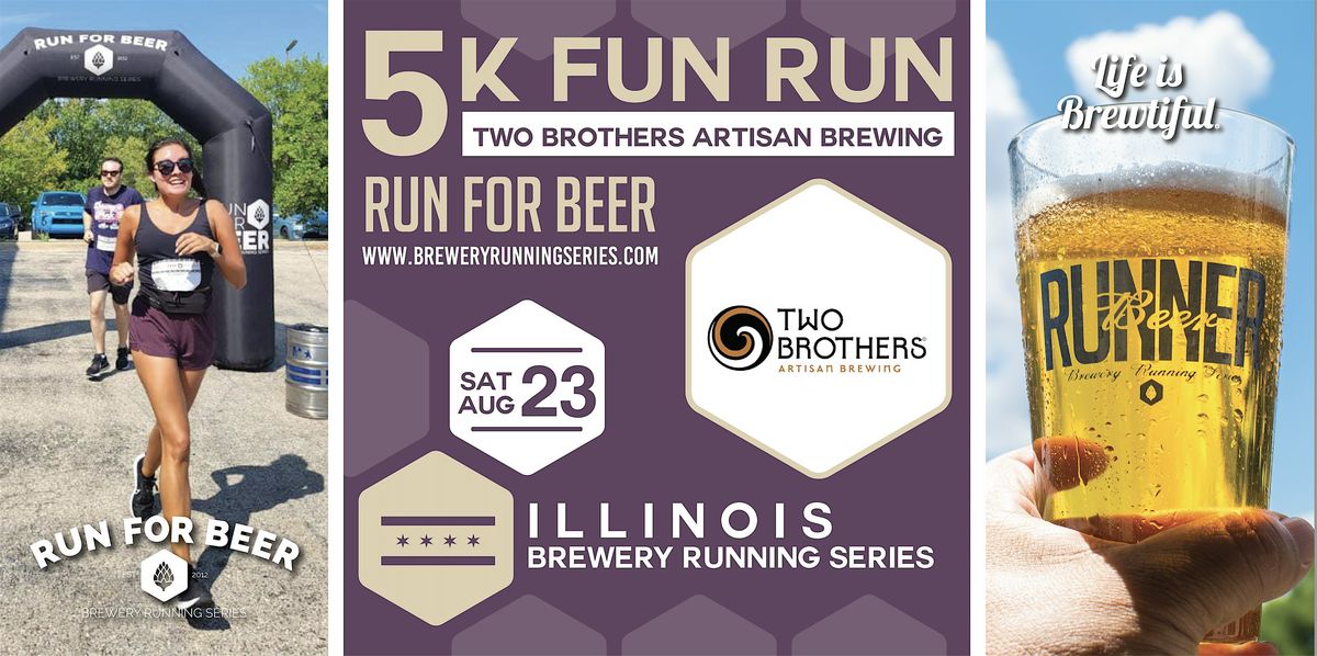 5k Beer Run x Two Brothers Tap House | 2025 Illinois Brewery Running Series