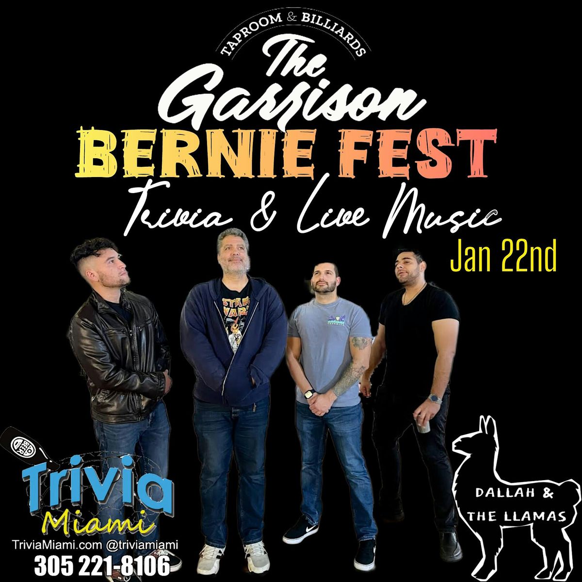 Bernie-Fest Trivia & Live Music