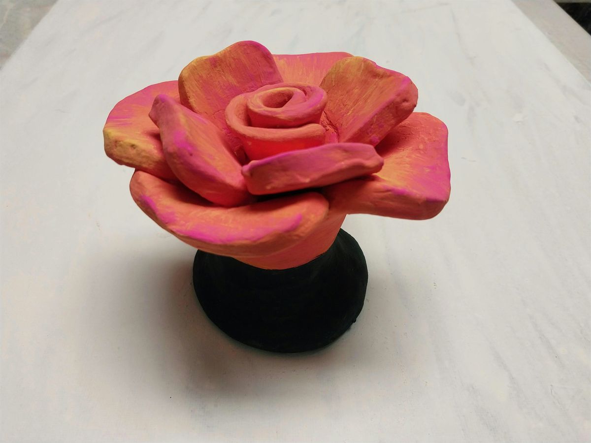 Clay Rose, Art Class for Teens and Adults