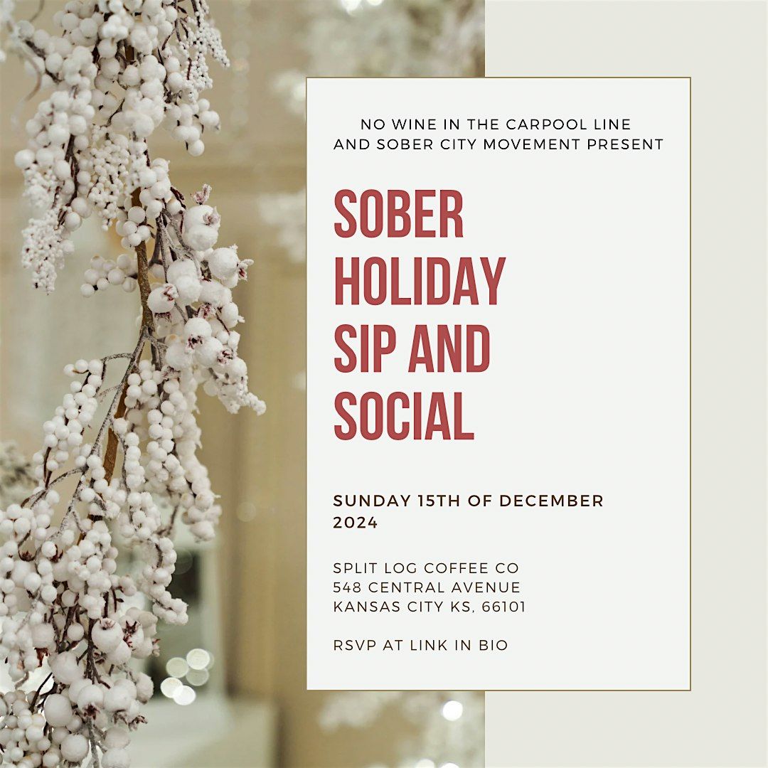 Sober Holiday Sip and Social