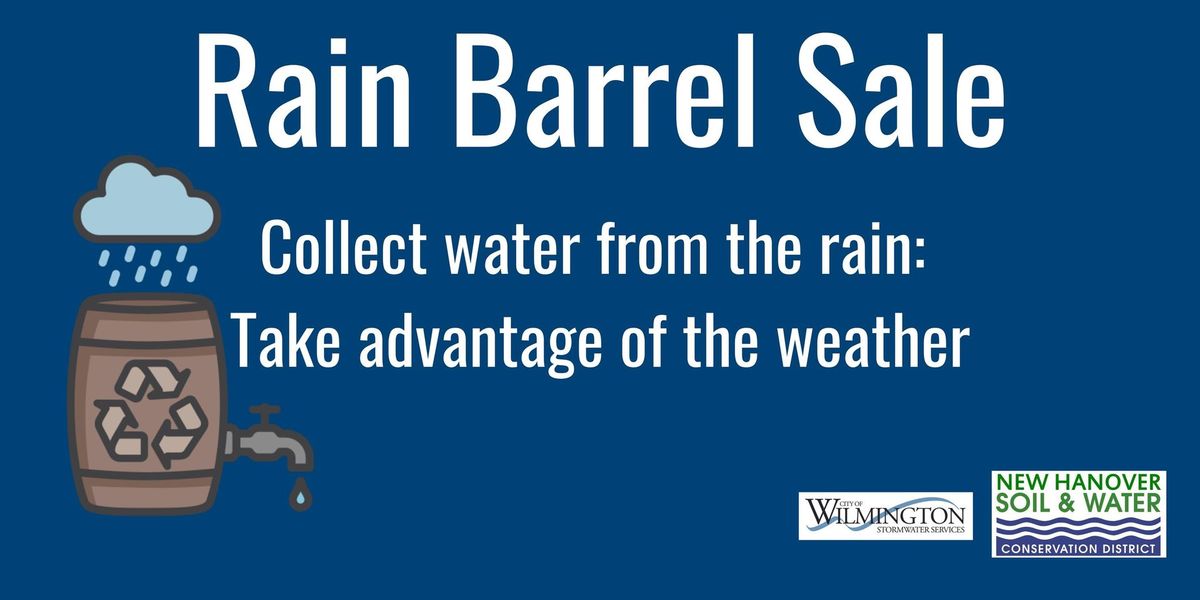 Second Thursday Arboretum Rain Barrel Sale