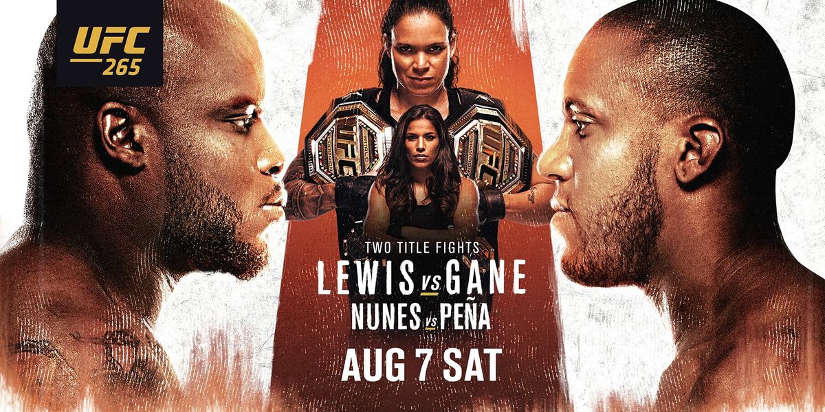UFC 265 LEWIS vs GANE