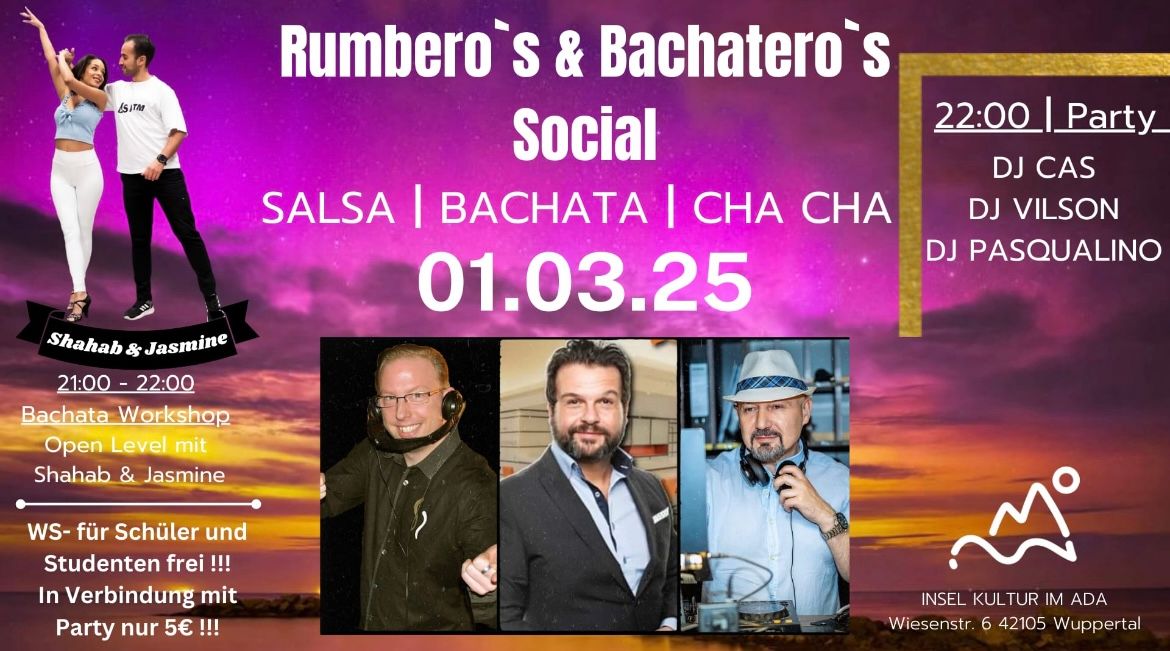 Rumbero's & Bachatero's Social auf der INSEL