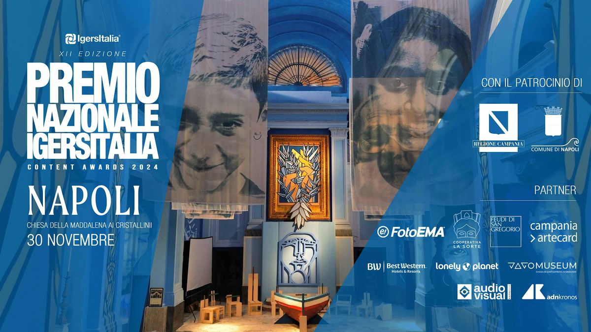 Premio  Nazionale IgersItalia 2024 e Visita Guidata allo Jago Museum