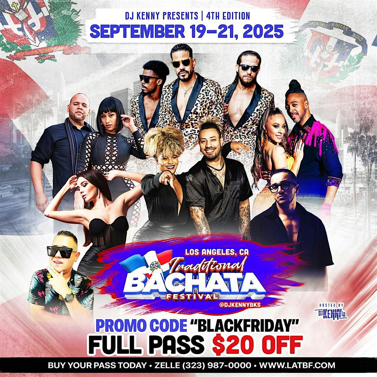 Early Black Friday Sale- Los Angeles Traditional Bachata Festival 2025