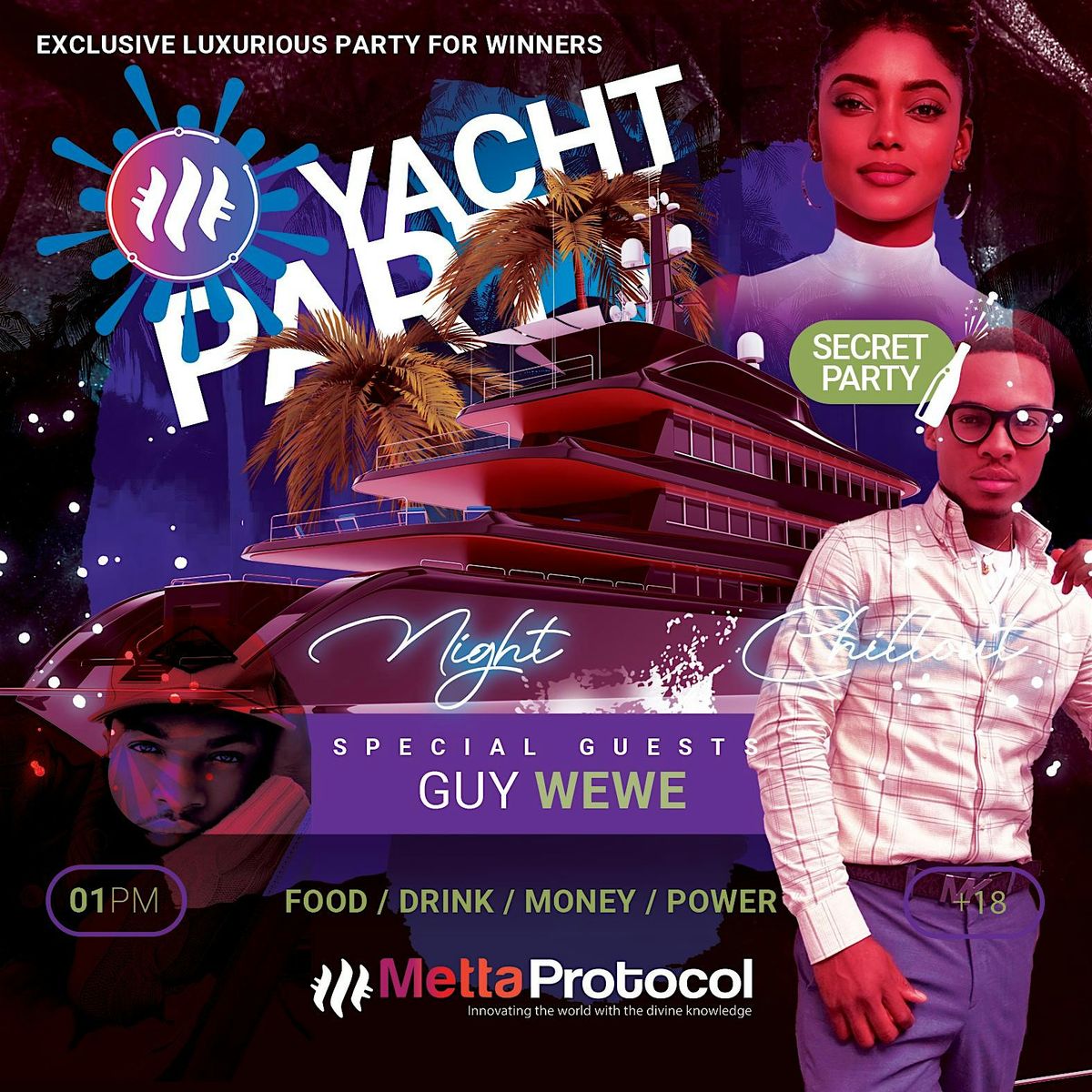 Exclusive Spring Break Yacht Party