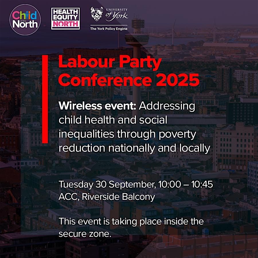 Addressing child health and social inequalities through poverty reduction