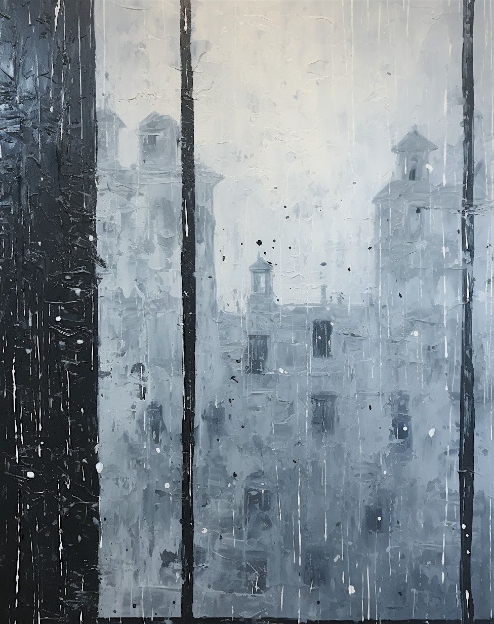 Paint Along - A City Through a Window