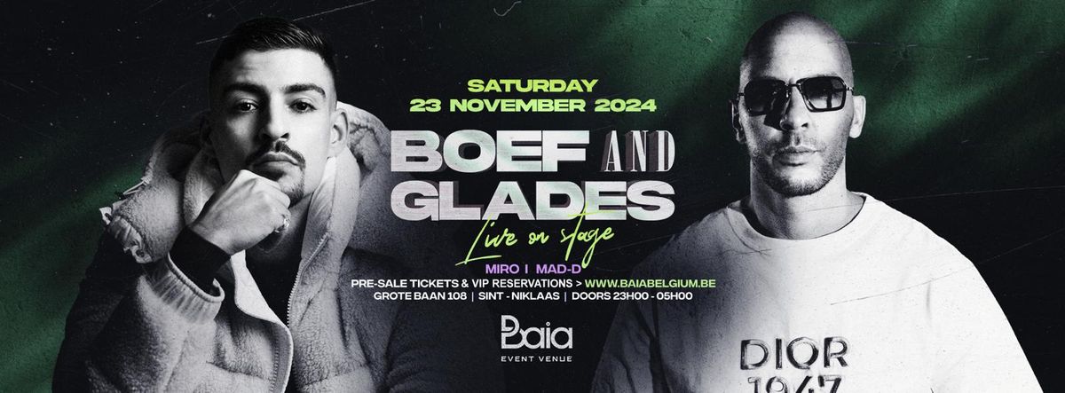 BOEF & GLADES LIVE - BAIA - 23\/11