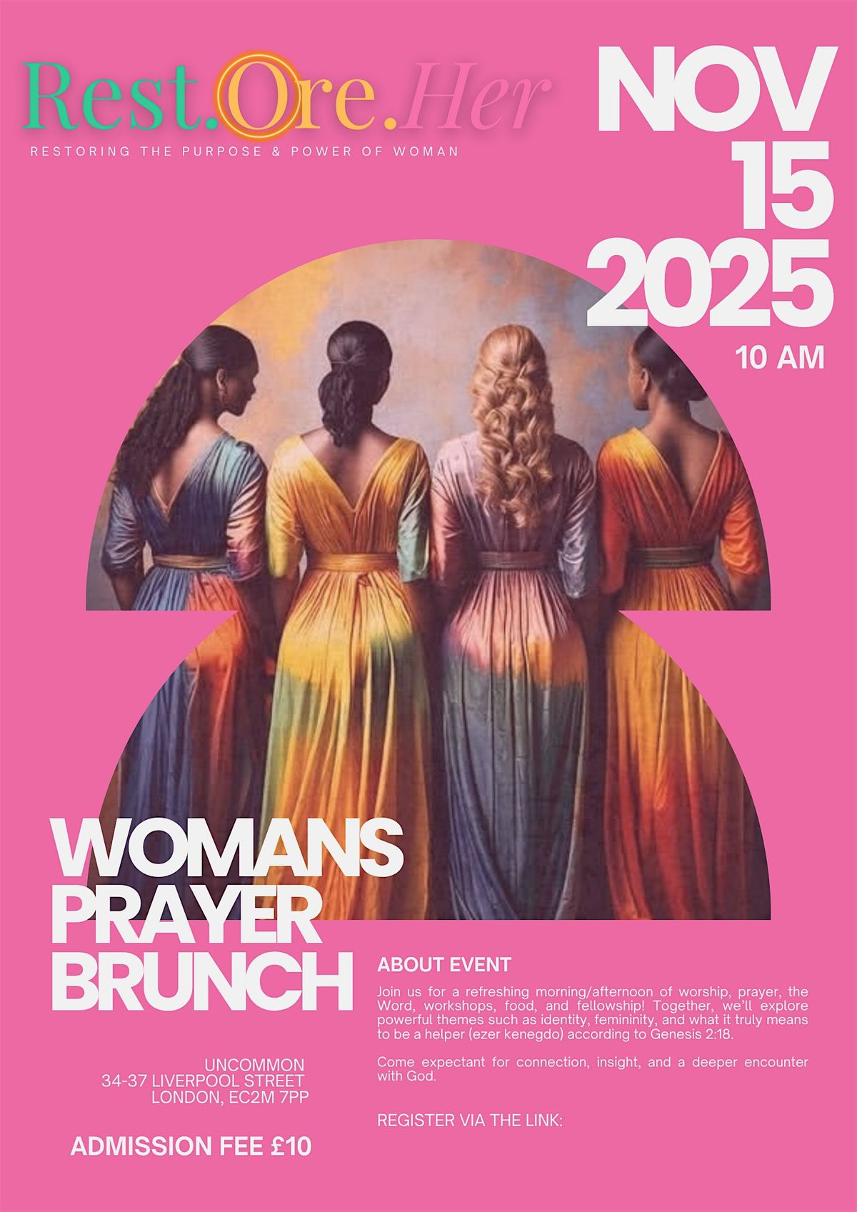 RestoreHER Women's Prayer Brunch