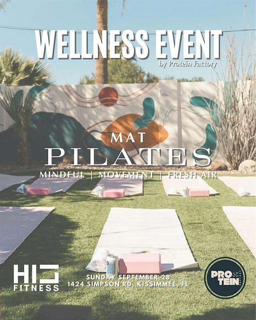 WELLNESS EVENT & MAT PILATES CLASS
