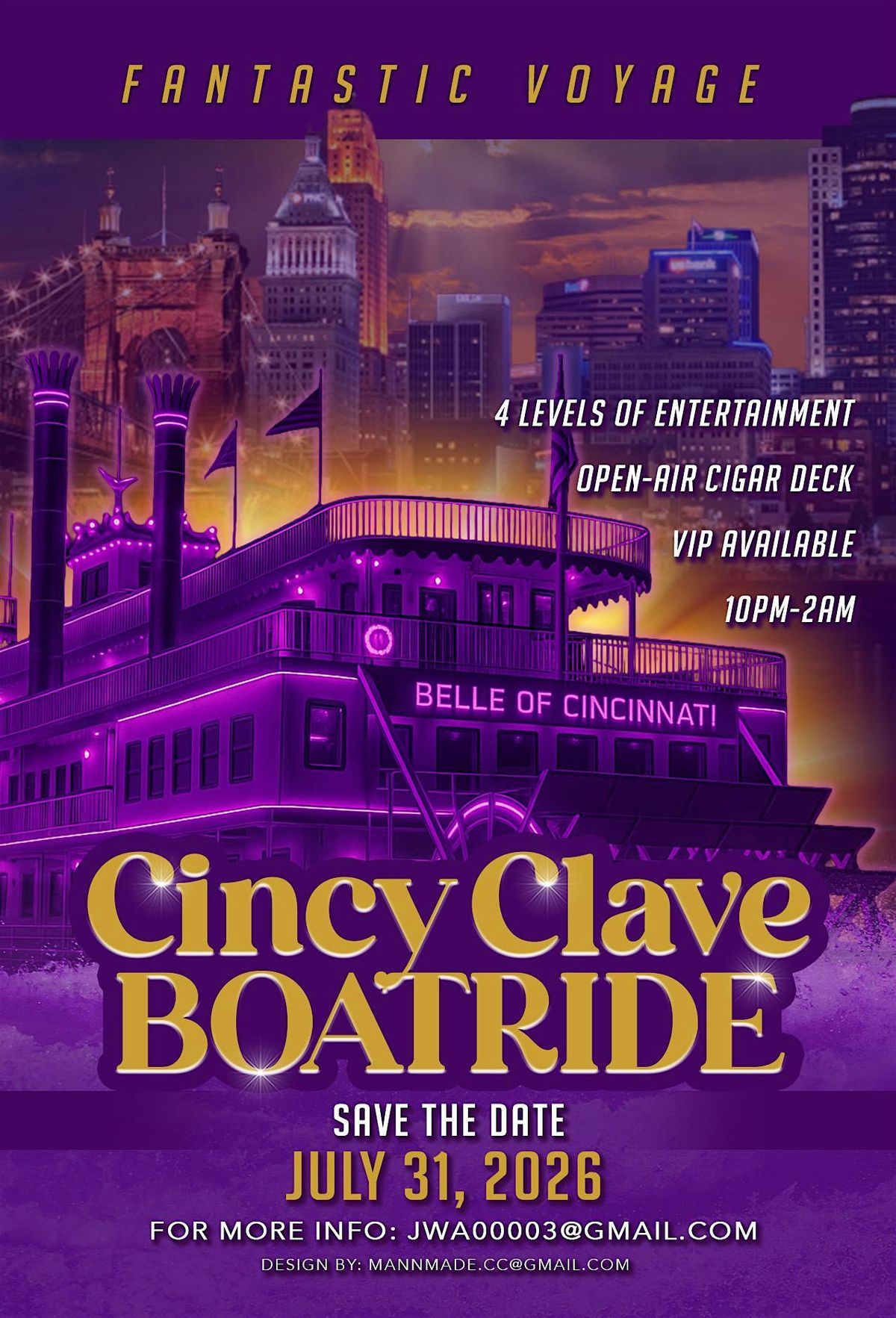 Cincinnati Clave Boat Ride