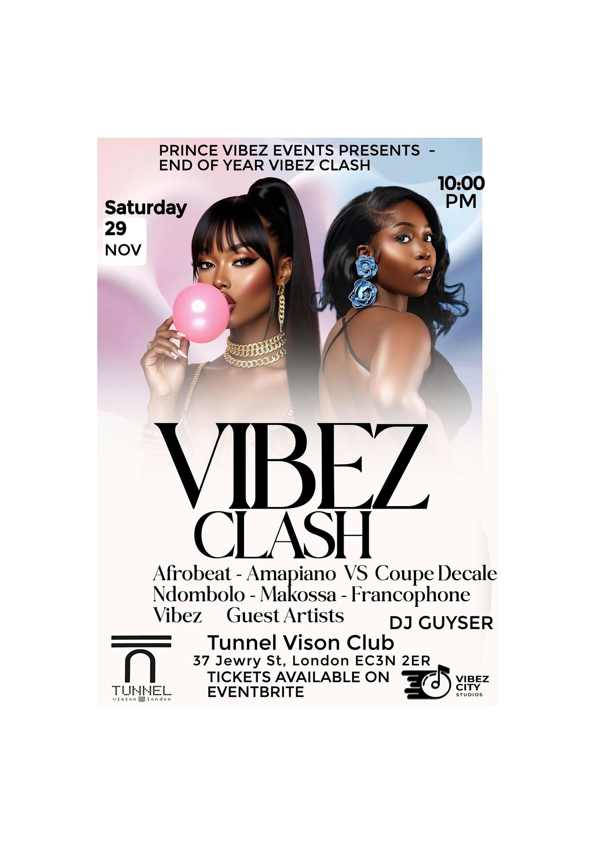 VIBEZ CLASH - Afrobeat - Amapiano  VS  Coupe Decale - Ndombolo - Makossa