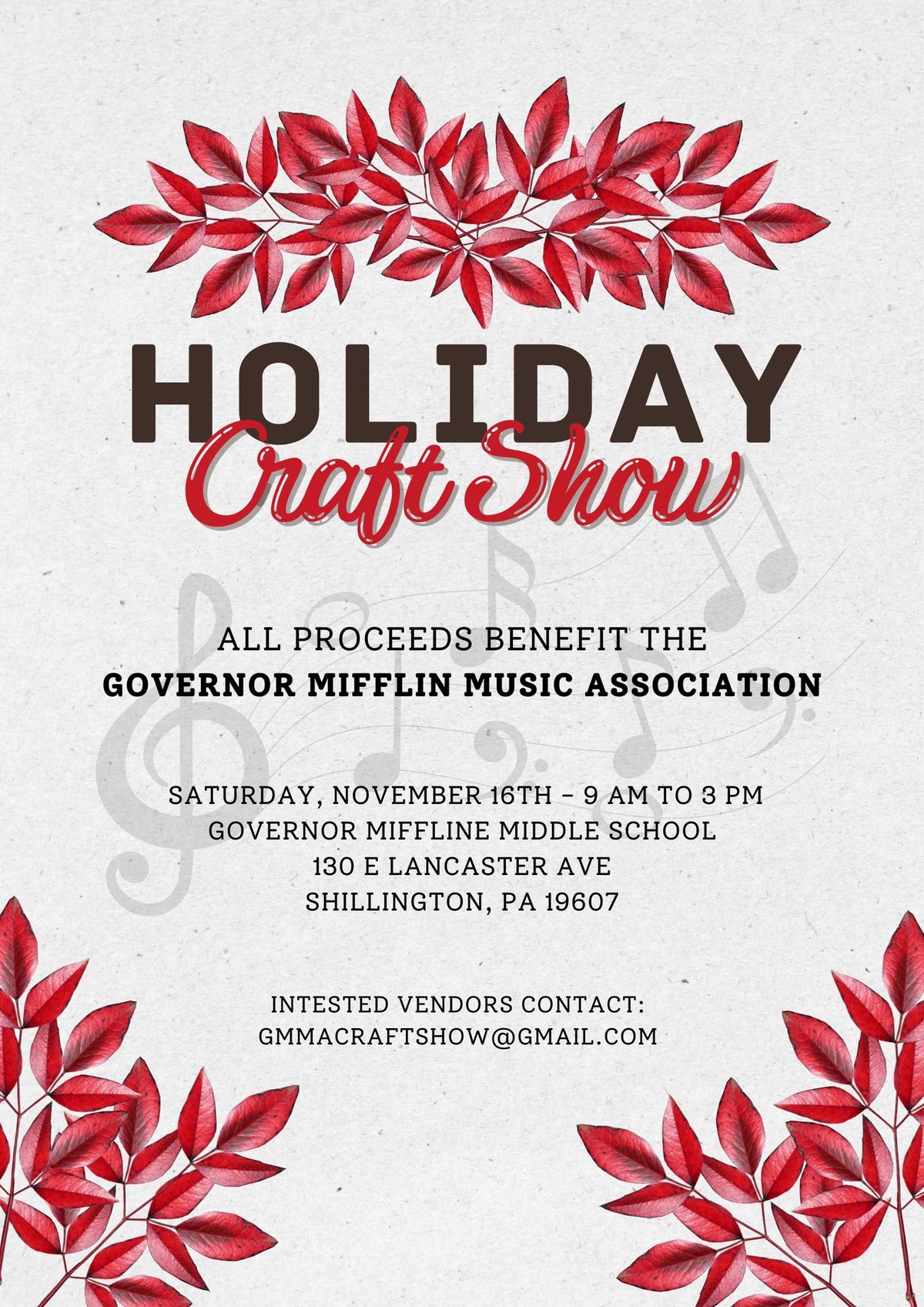 GMMA Holiday Craft Show