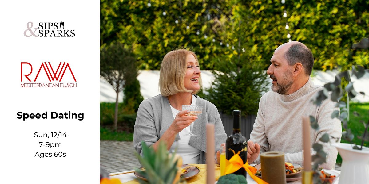 Speed Dating Ages 60s in New Haven, CT at RAWA