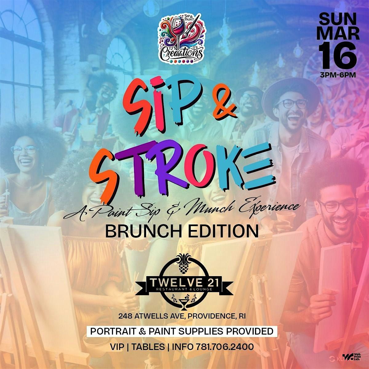 Sip & Stroke   \u201cBrunch Edition\u201d