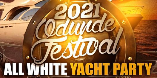 2021 Odunde Festival All White Yacht Party