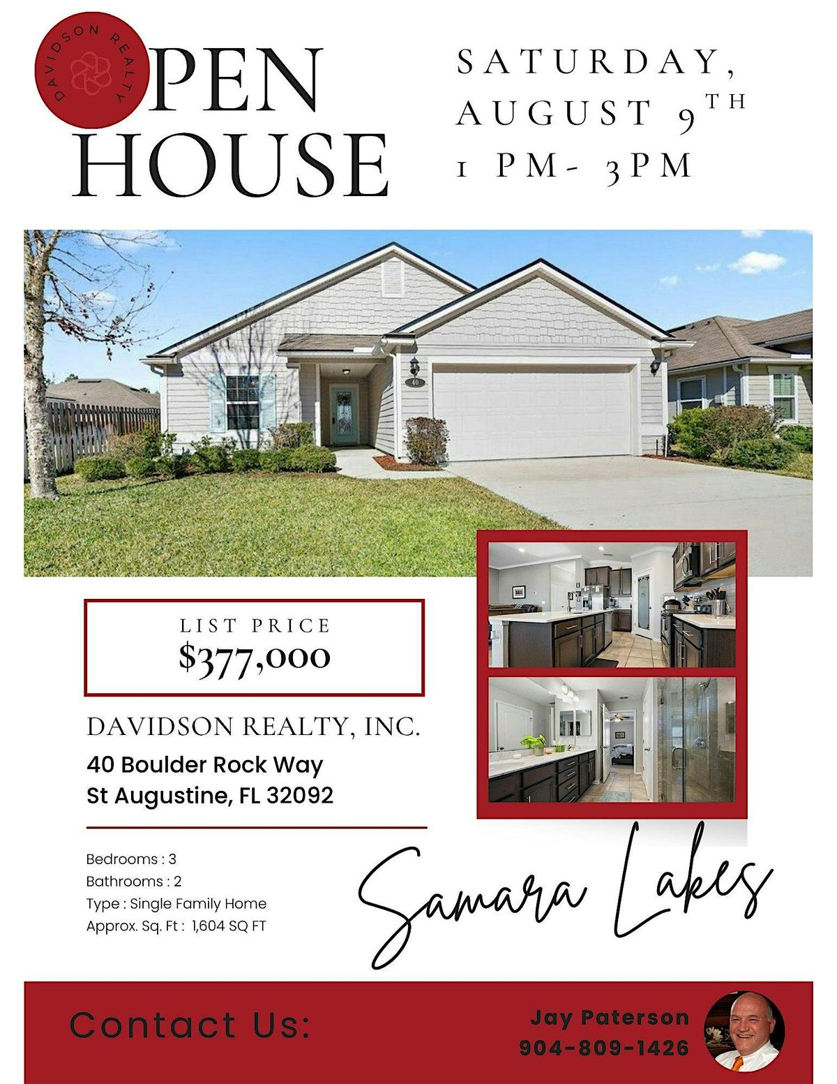 OPEN HOUSE AT SAMARA LAKES