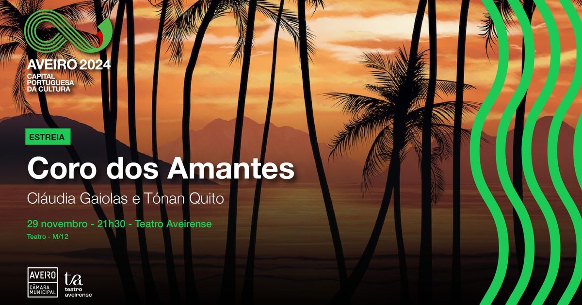 Coro dos Amantes \/\/ Cl\u00e1udia Gaiolas e T\u00f3nan Quito [ESTREIA]