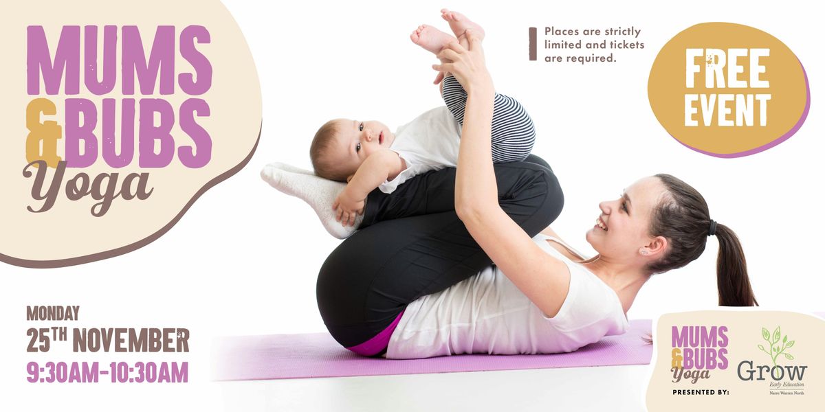 FREE Mums & Bubs Yoga Class in Narre Warren