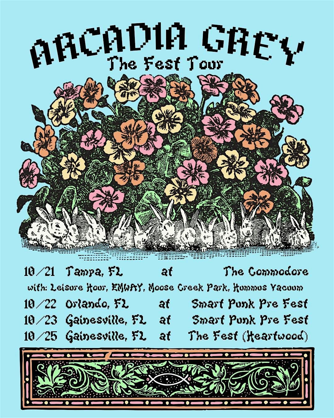 ENT presents Acardia Grey with Leisure Hour and special guests