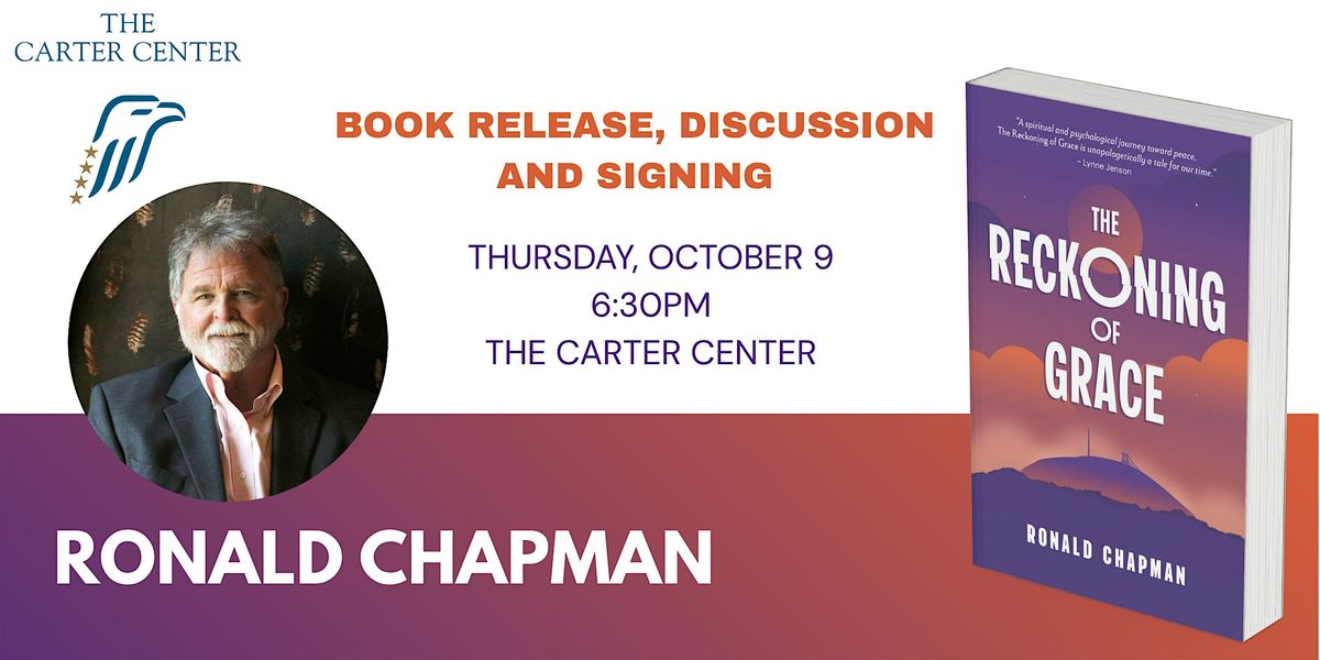 Book Release, Discussion and Signing with Ronald Chapman
