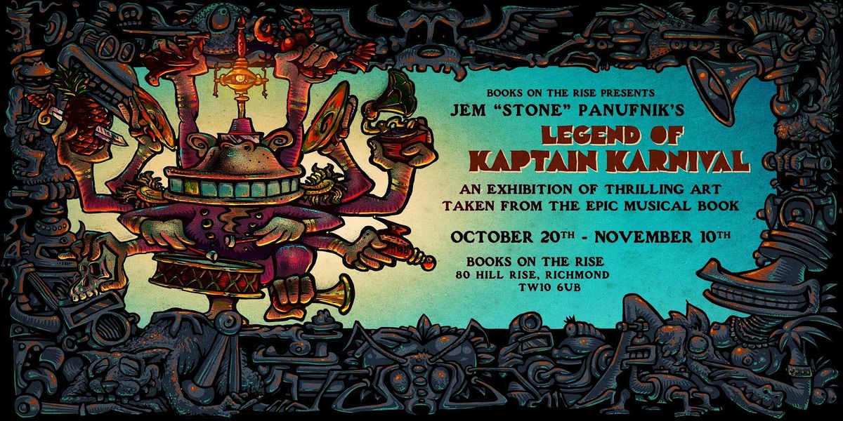 Jem Stone's Legend of Kaptain Karnival at Books on the Rise
