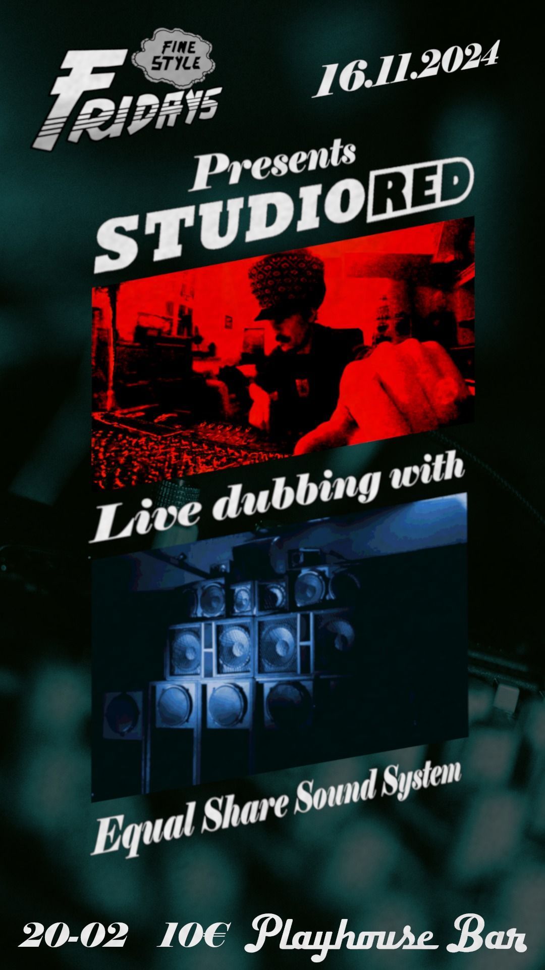 STUDIORED live w\/ Equal Share Sound System