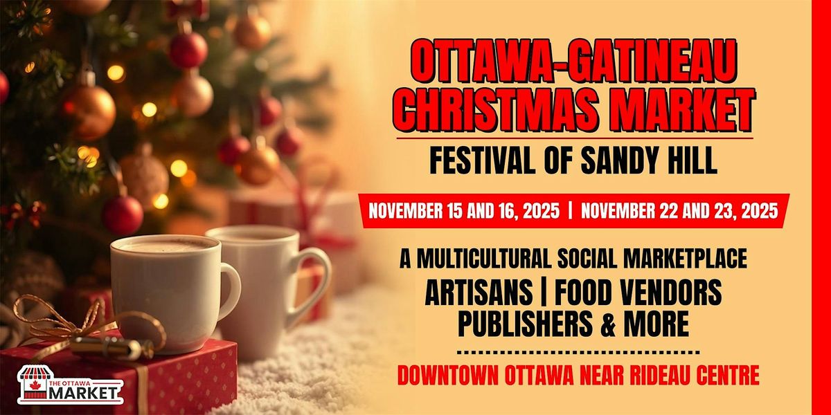 Vendeurs \u2013 15, 16, 22 et 23 novembre 2025 | March\u00e9 de No\u00ebl d'Ottawa