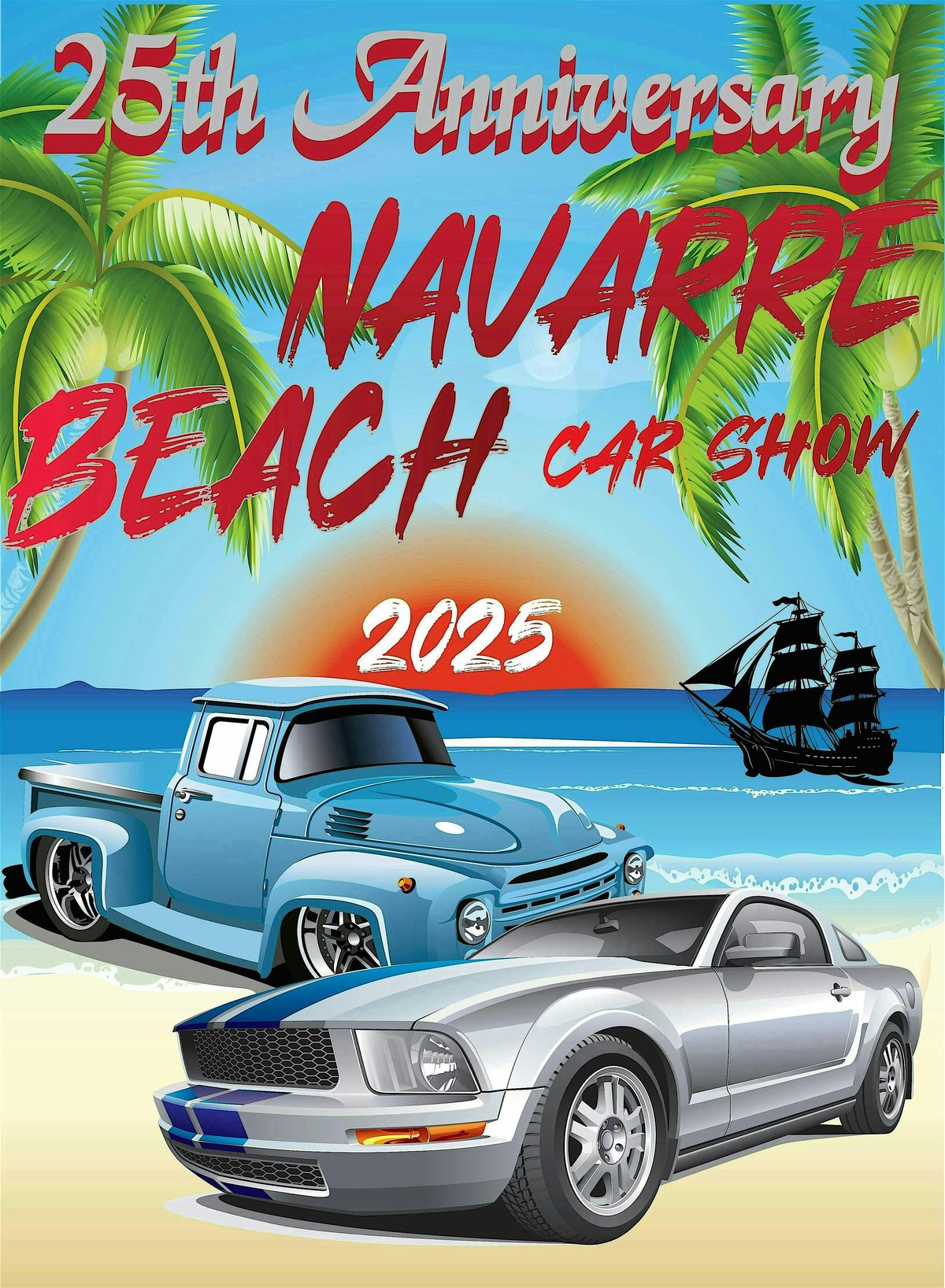 25th Annual  Navarre Beach Car, Truck, and Bike Show