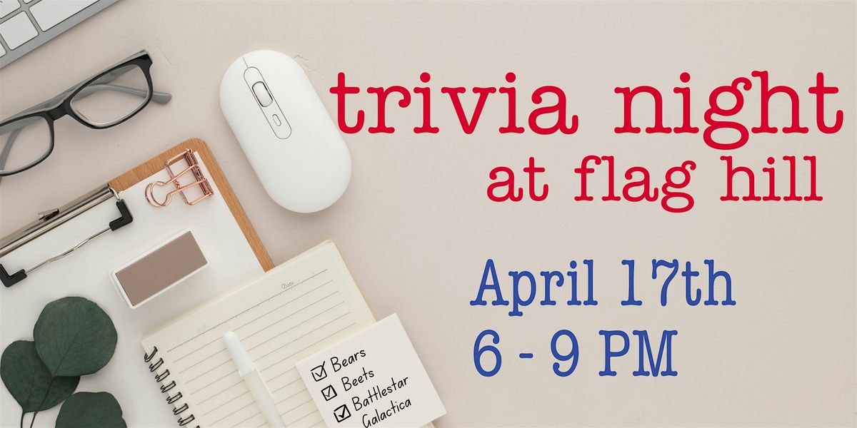 Trivia Night at Flag Hill - Sitcom Edition