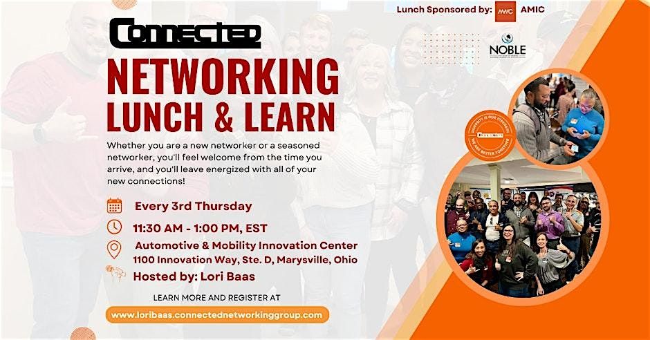 Networking Lunch & Learn Event - CONNECTED Marysville