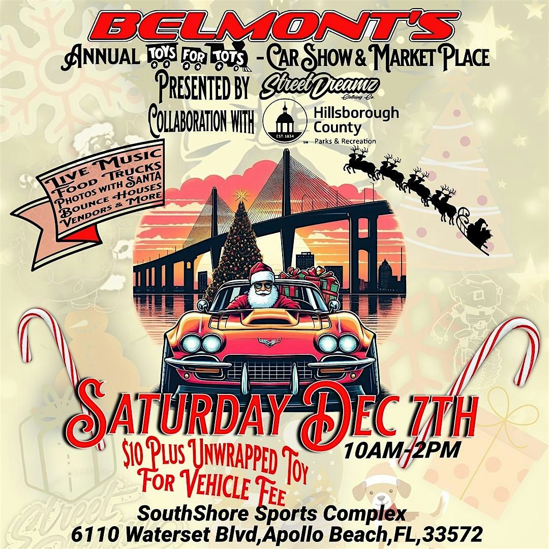 Belmont Toys for Tots Car Show & Market