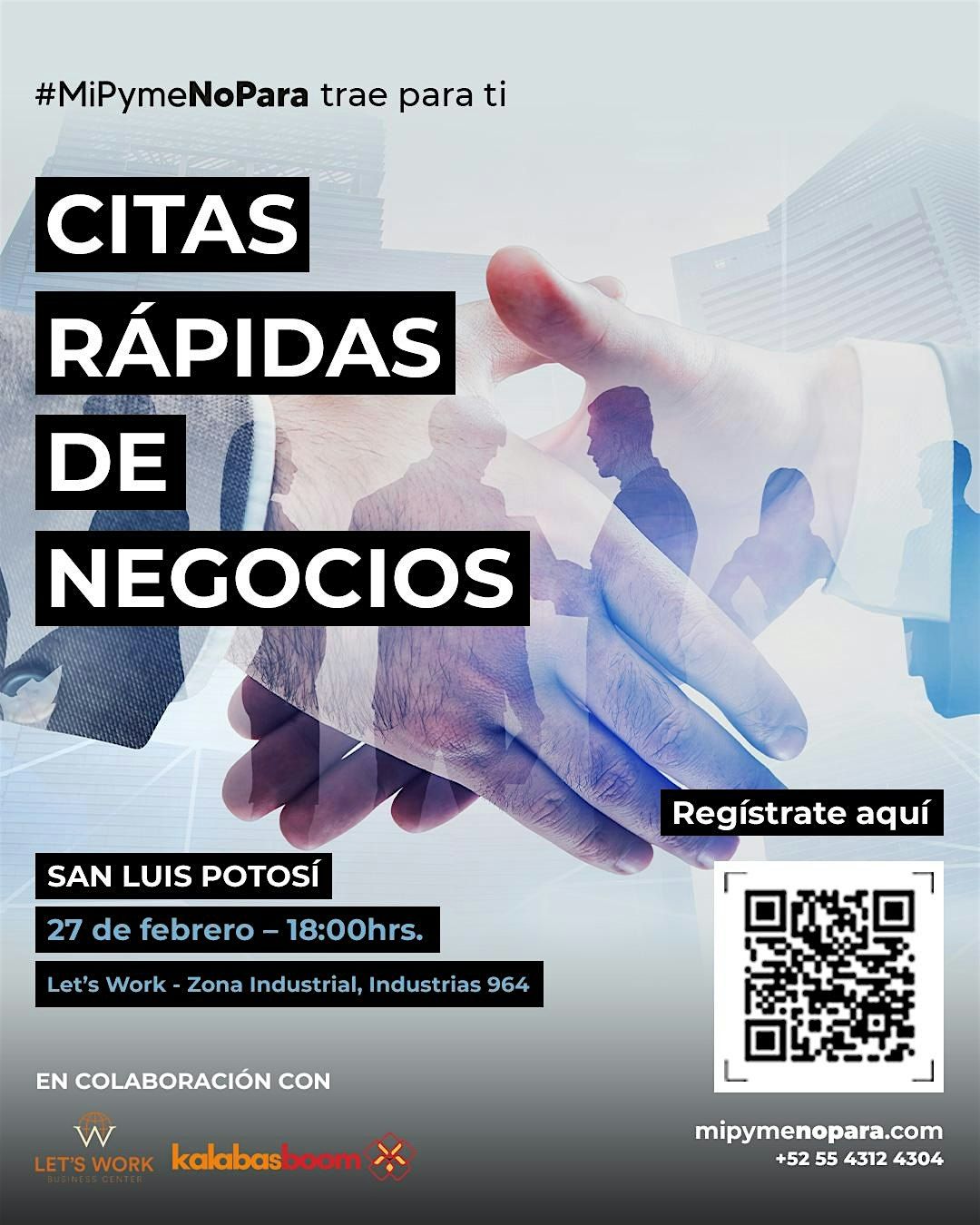 Networking: Citas R\u00e1pidas de Negocios con CEOs y Directivos (SLP)