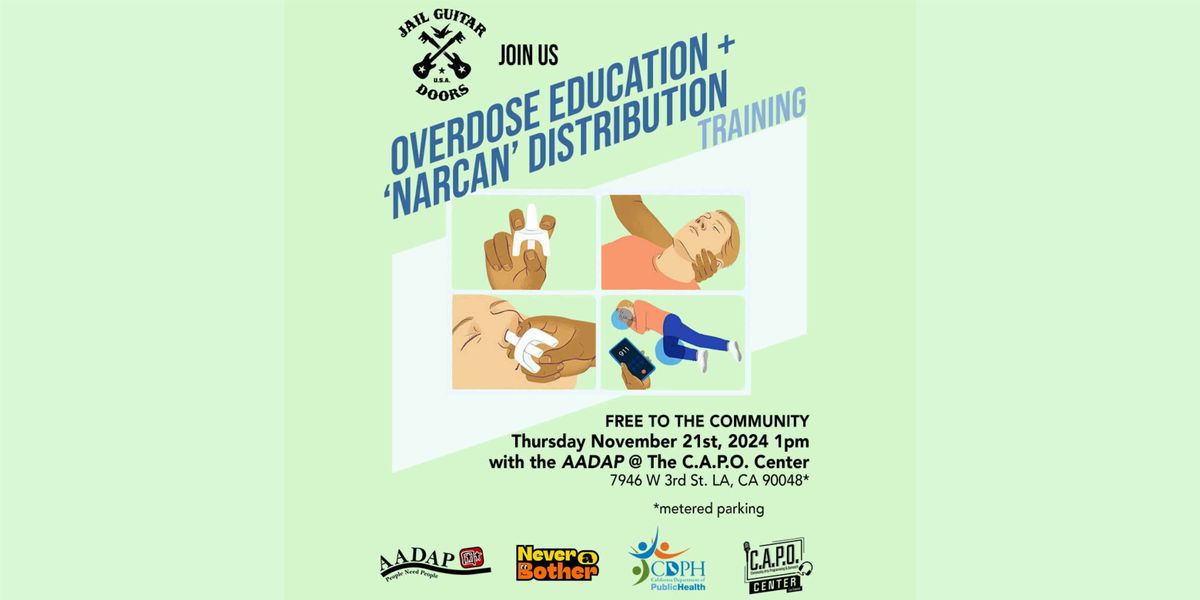 Overdose Education + 'Narcan' Distribution