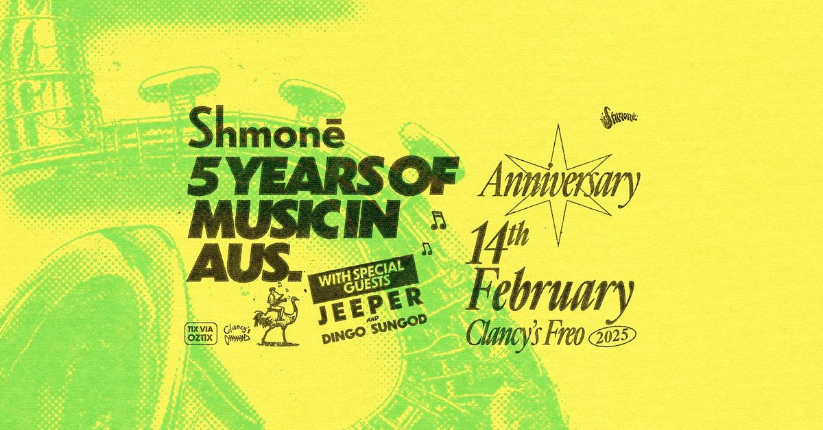  Shmon\u00e9 - 5 Years Of Music In OZ 