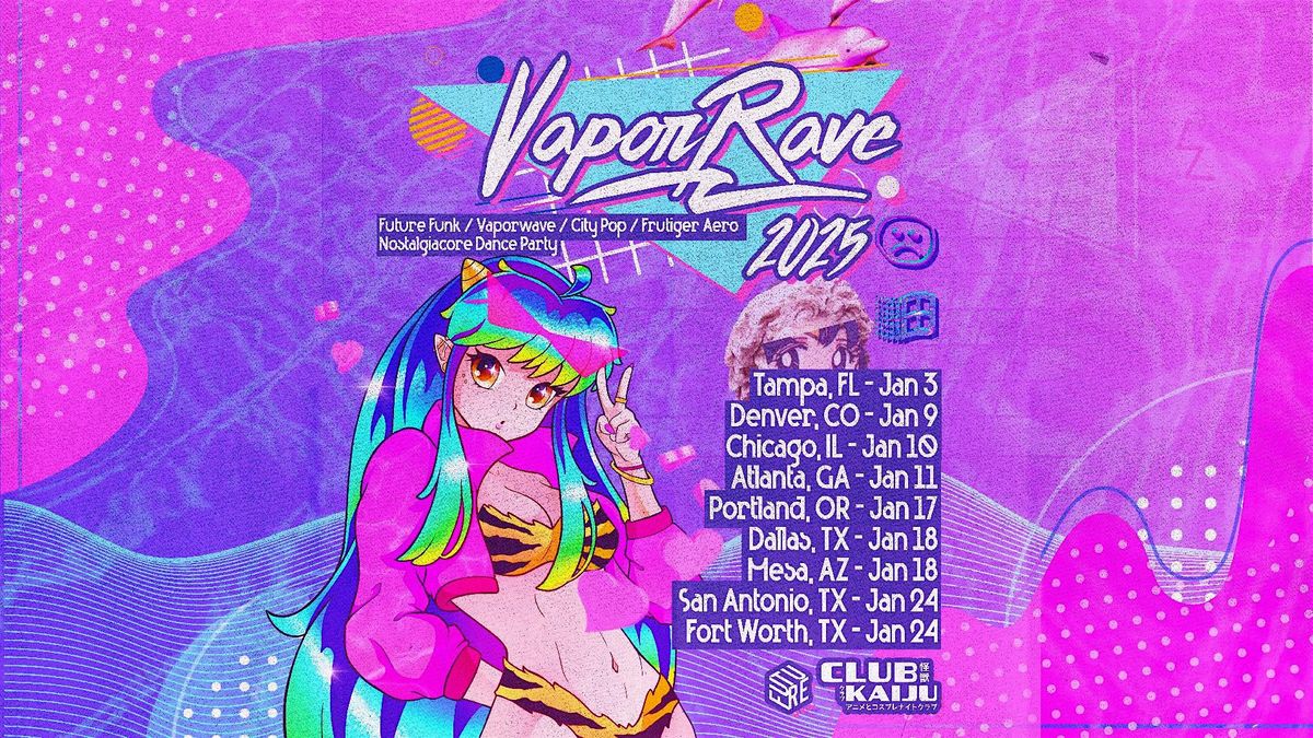 Kaijucore Presents: Vapor Rave @ Wish Lounge | Sat, Jan 11th!